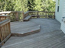 A Deck Sealed with Thomsons after 2 Years