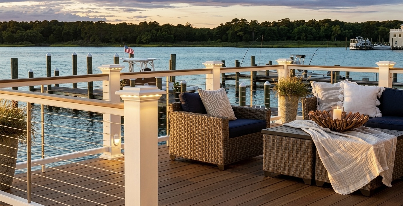 Deck repair and restoration project