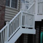 New railings and composite fascia boards
